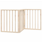 vidaXL Hundegitter Faltbar 3 Paneele 150 cm Pappelholz