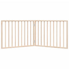 vidaXL Hundegitter Faltbar 2 Paneele 160 cm Pappelholz