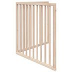 vidaXL Hundegitter Faltbar 2 Paneele 160 cm Pappelholz
