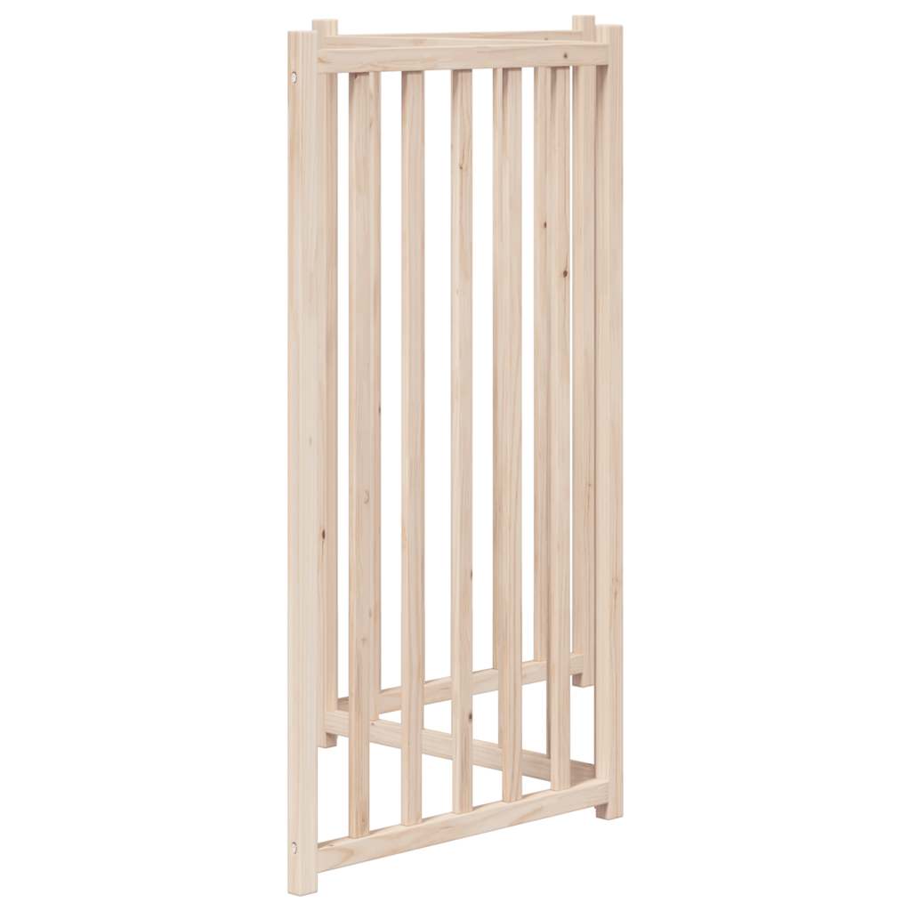 vidaXL Hundegitter Faltbar 3 Paneele 150 cm Massivholz Tanne
