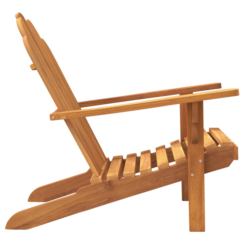 vidaXL Adirondack-Gartenstuhl 79x95x92 cm Massivholz Teak
