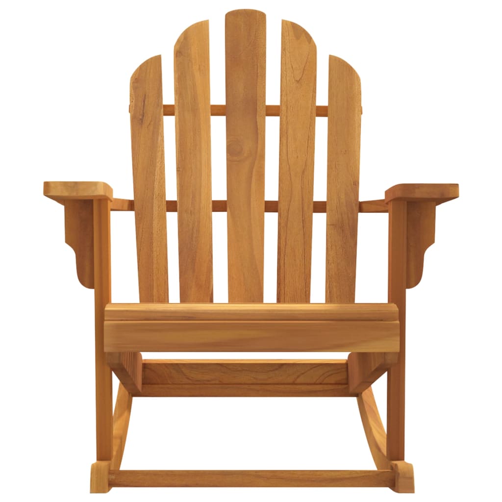 vidaXL Adirondack-Schaukelstuhl 79x100x103 cm Massivholz Teak