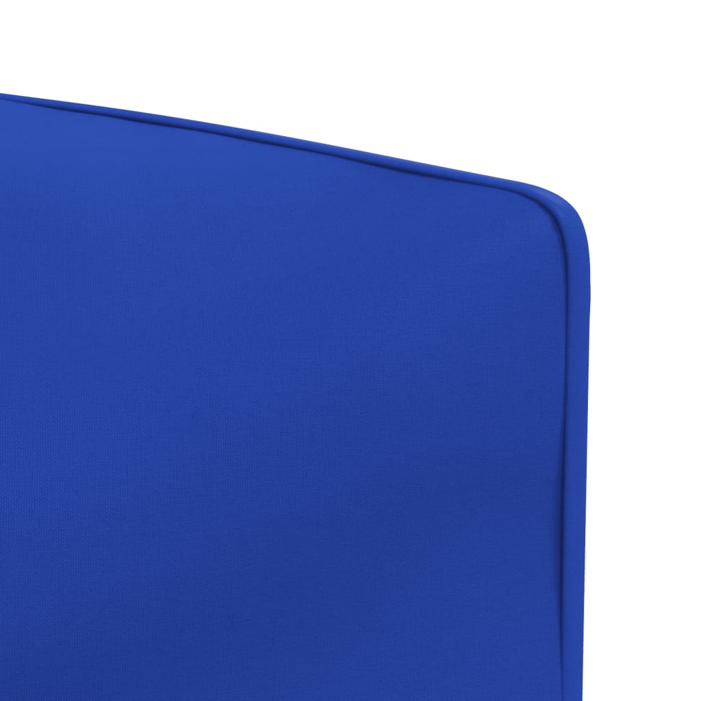 vidaXL Pavillon mit Doppeldach Blau 3x3x2,68 m Stoff