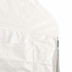 vidaXL Pavillon mit Dach Weiß 2,28x2,23x2,69 m Polyethylen