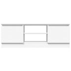 vidaXL TV-Schrank mit Tür Weiß 102x30x36 cm