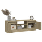 vidaXL TV-Schrank mit Tür Sonoma-Eiche 102x30x36 cm