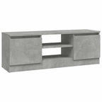 vidaXL TV-Schrank mit Tür Betongrau 102x30x36 cm