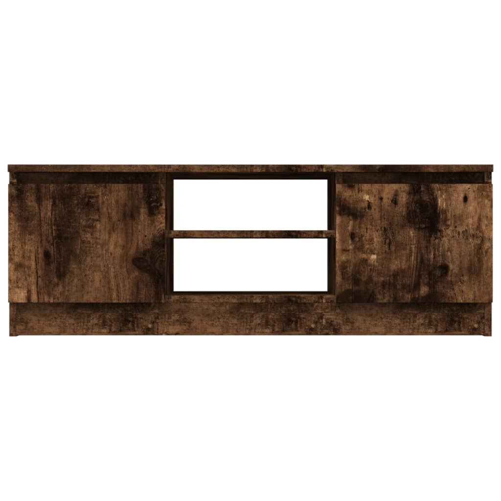 vidaXL TV-Schrank mit Tür Räuchereiche 102x30x36 cm