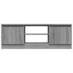 vidaXL TV-Schrank mit Tür Grau Sonoma 102x30x36 cm