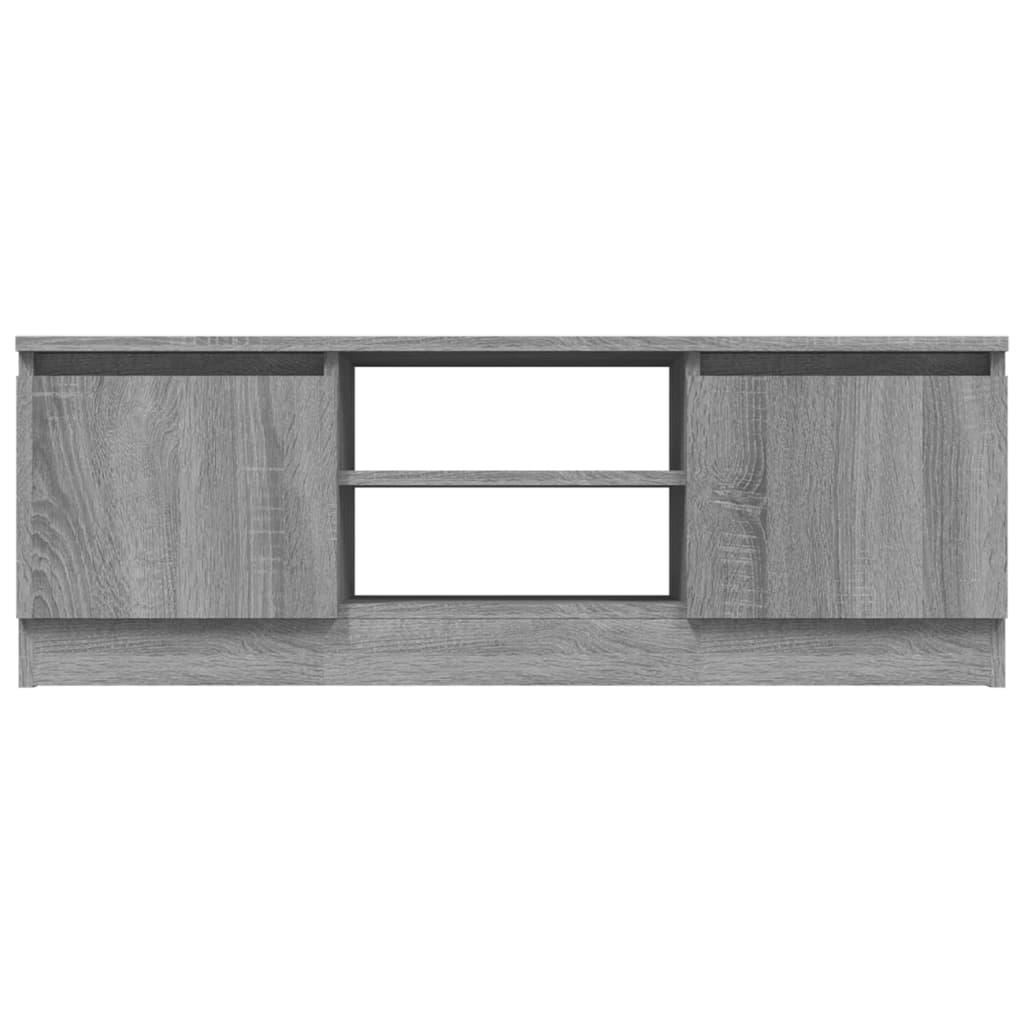 vidaXL TV-Schrank mit Tür Grau Sonoma 102x30x36 cm