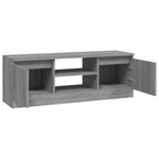 vidaXL TV-Schrank mit Tür Grau Sonoma 102x30x36 cm