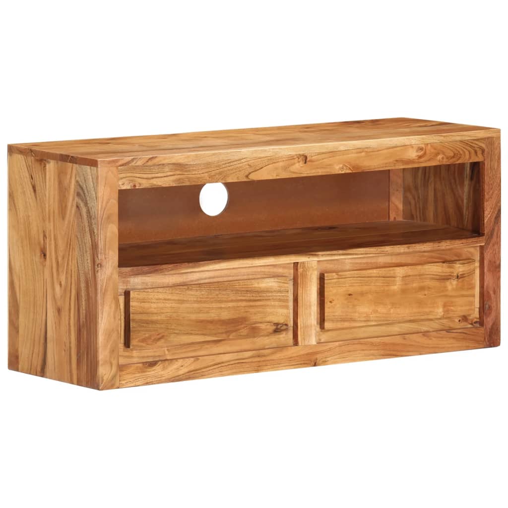 vidaXL TV-Schränke 2 Stk. 88x30x40 cm Massivholz Akazie