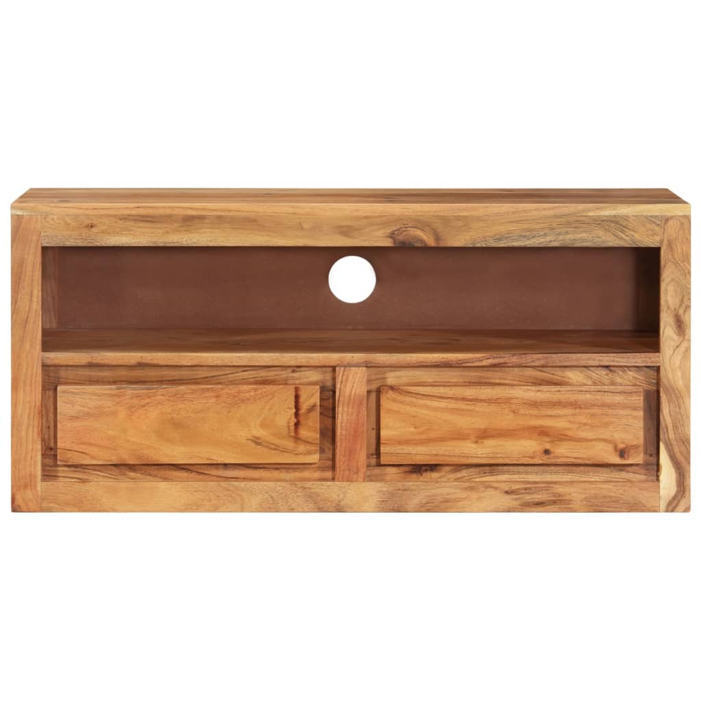 vidaXL TV-Schränke 2 Stk. 88x30x40 cm Massivholz Akazie
