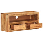 vidaXL TV-Schränke 2 Stk. 88x30x40 cm Massivholz Akazie