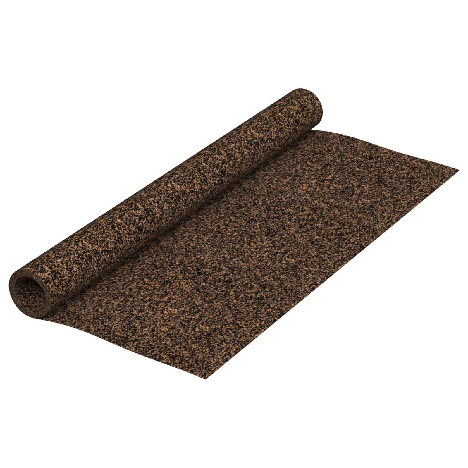 vidaXL Korkrolle Braun 200 x 100 cm Kork und Gummi
