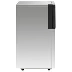 vidaXL Eiswürfelmaschine Silbern 45 kg / 24 h