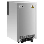 vidaXL Eiswürfelmaschine Silbern 45 kg / 24 h