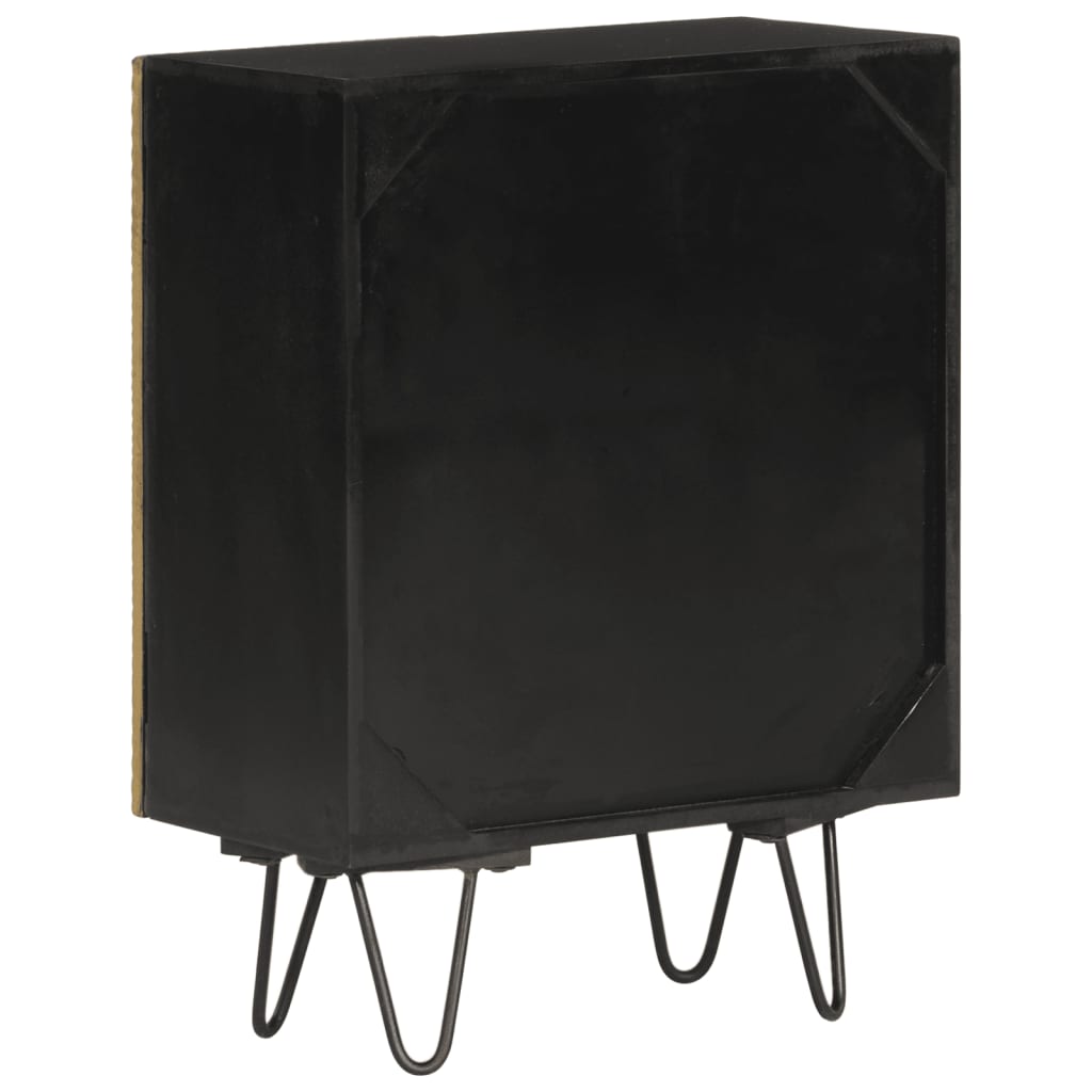 vidaXL Sideboard 55x30x75 cm Massivholz Mango