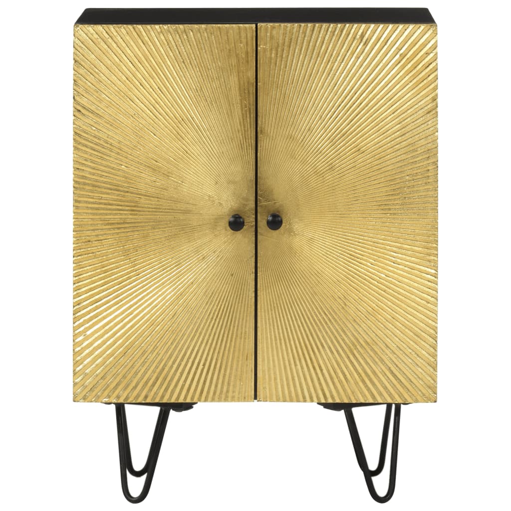 vidaXL Sideboard 55x30x75 cm Massivholz Mango