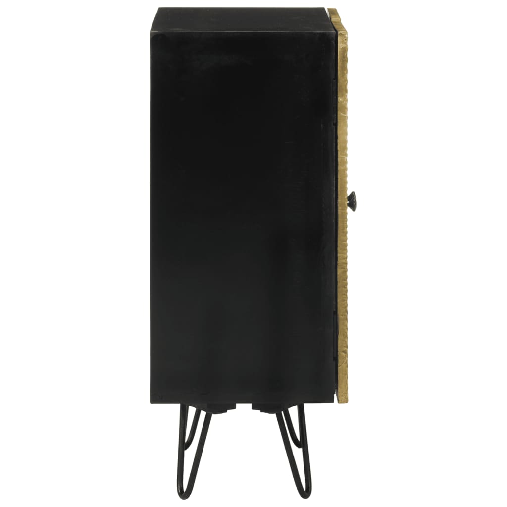 vidaXL Sideboard 55x30x75 cm Massivholz Mango