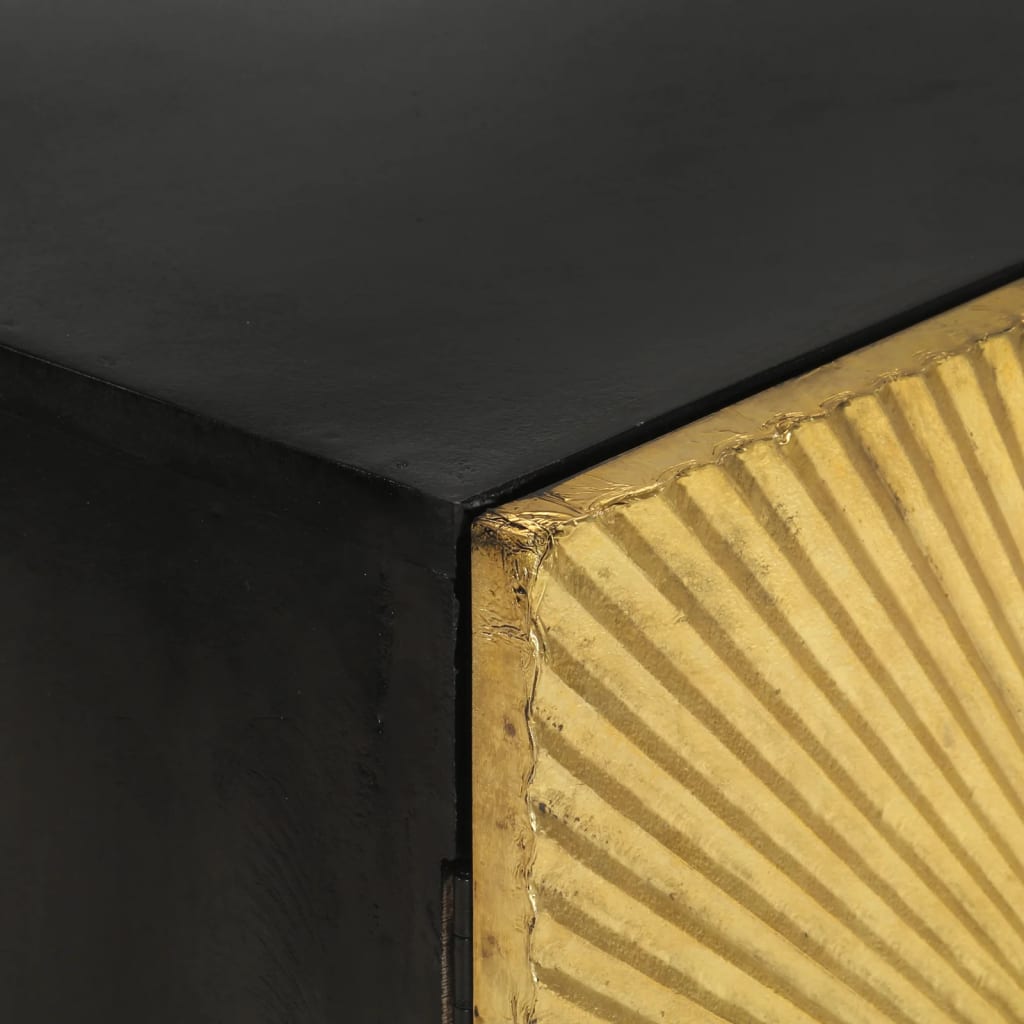 vidaXL Sideboard 55x30x75 cm Massivholz Mango