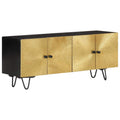 vidaXL TV-Schrank 105x33x46 cm Massivholz Mango