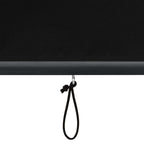 vidaXL Rollo Anthrazit 180 x 250 cm Stoff und Aluminium