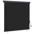 vidaXL Rollo Anthrazit 180 x 250 cm Stoff und Aluminium