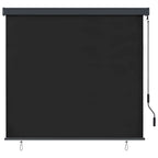 vidaXL Rollo Anthrazit 180 x 250 cm Stoff und Aluminium