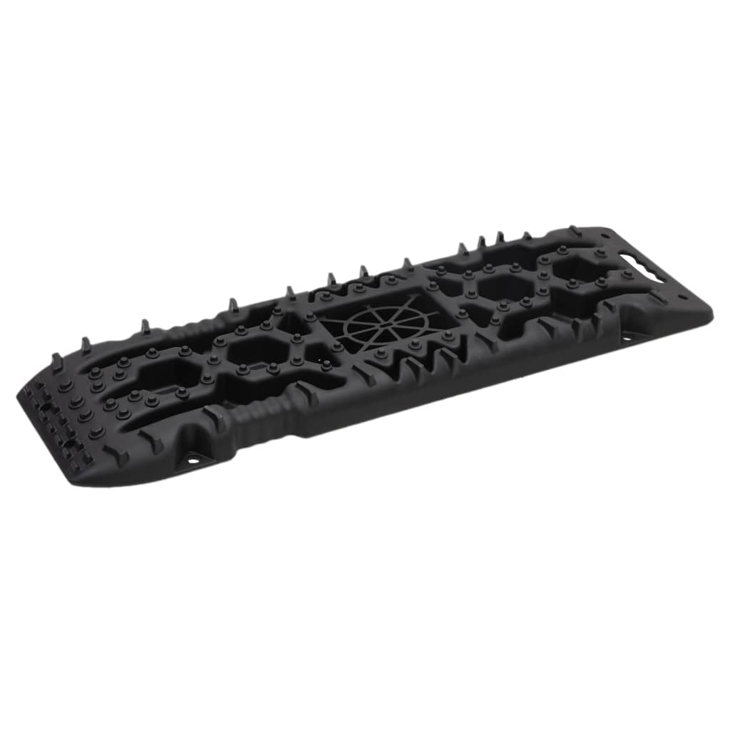 vidaXL Traktionsmatten 2 Stk. Schwarz 107x31x7 cm Nylon