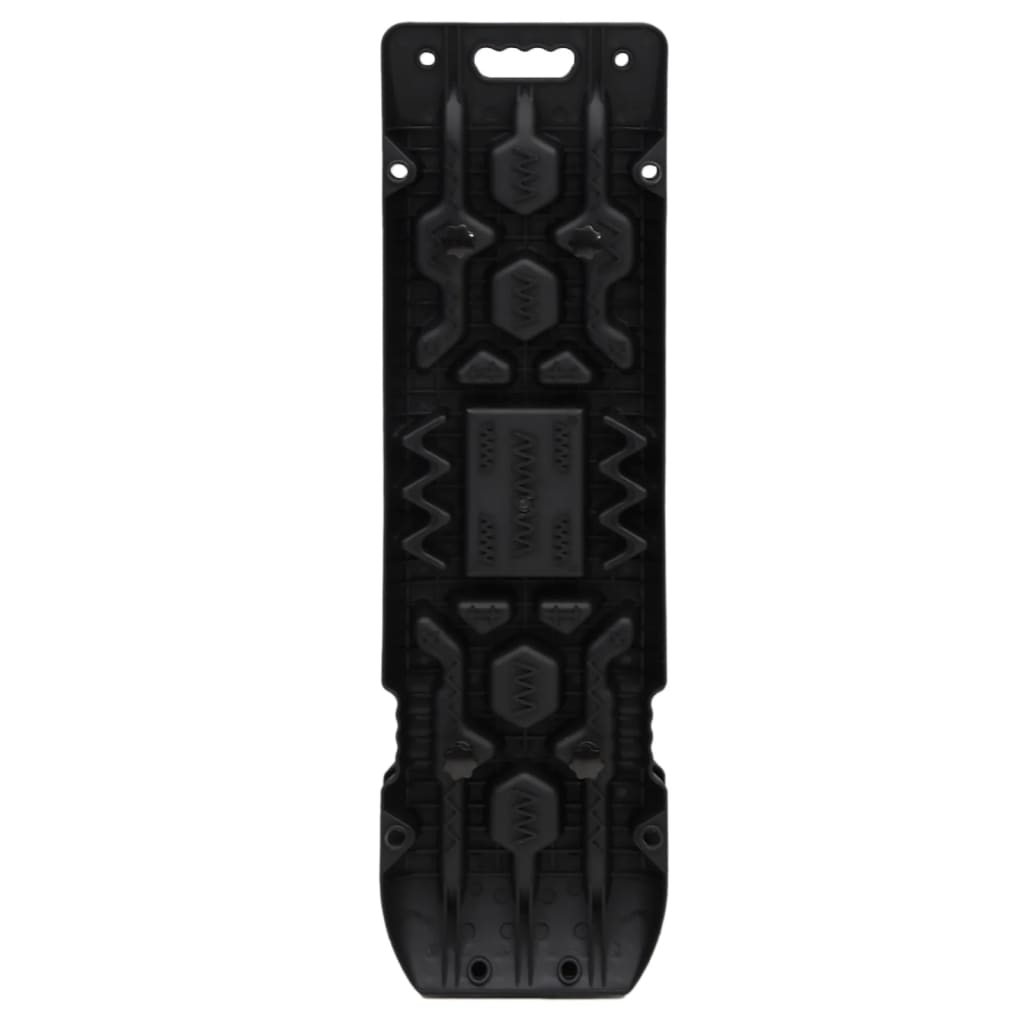 vidaXL Traktionsmatten 2 Stk. Schwarz 107x31x7 cm Nylon