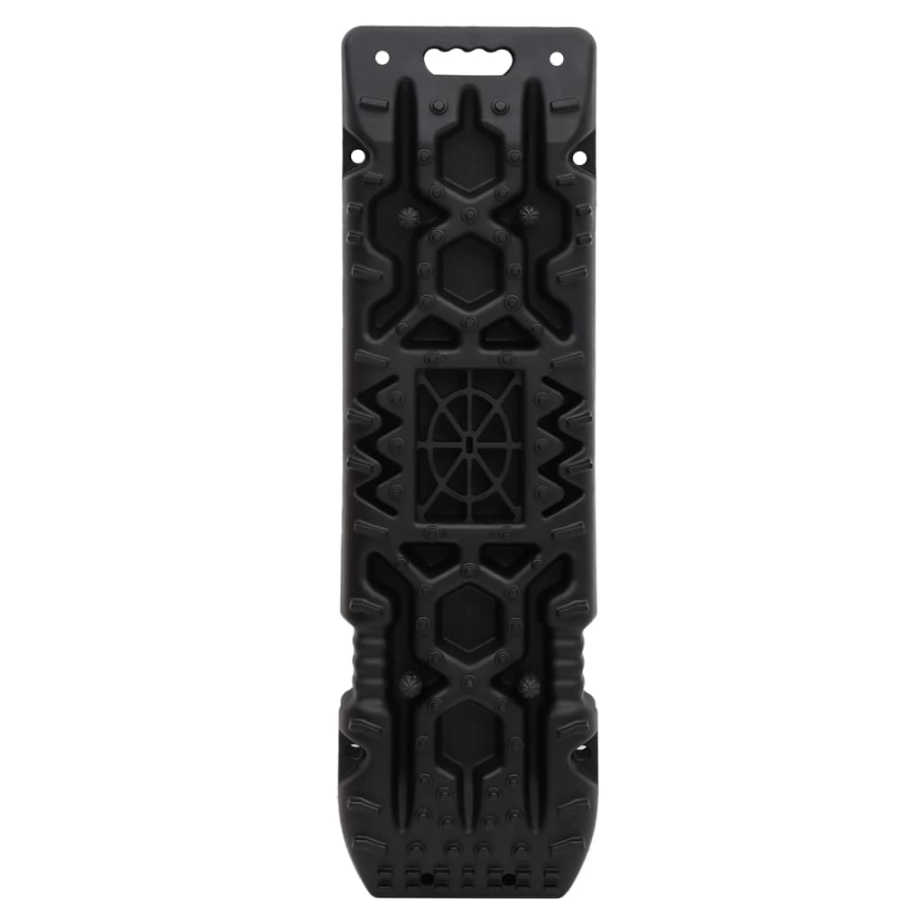 vidaXL Traktionsmatten 2 Stk. Schwarz 107x31x7 cm Nylon