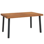 vidaXL Gartentisch 150x90x75 cm Massivholz Akazie