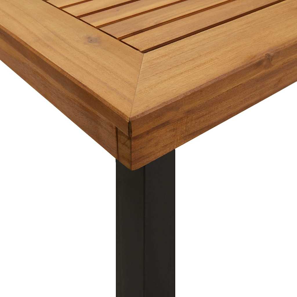 vidaXL Gartentisch 150x90x75 cm Massivholz Akazie