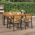 vidaXL Gartentisch 150x90x75 cm Massivholz Akazie