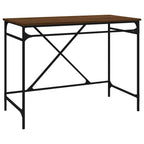 vidaXL Schreibtisch Braun Eichen-Optik 100x50x75cm Holzwerkstoff Eisen