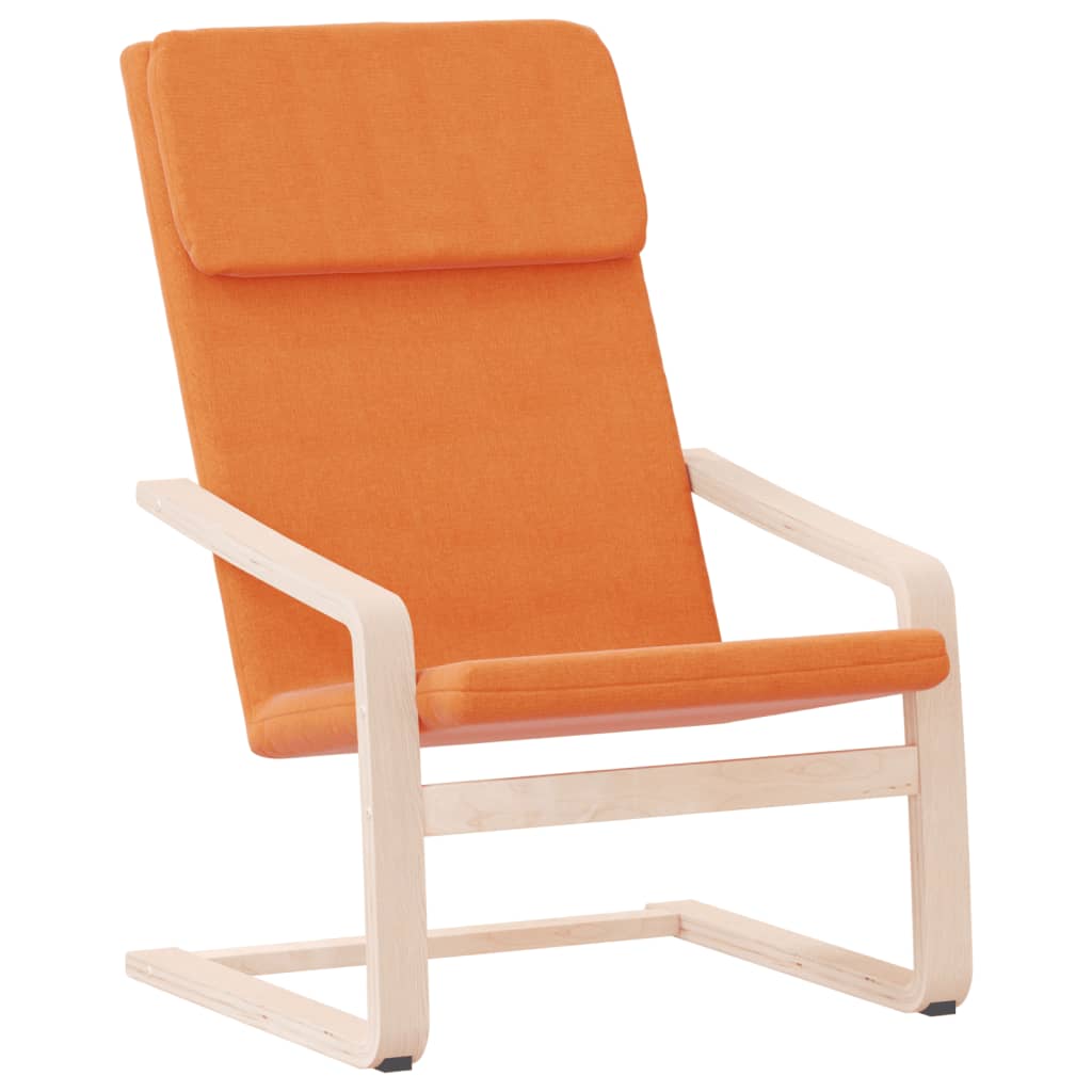 vidaXL Relaxsessel Dunkelgelb Stoff