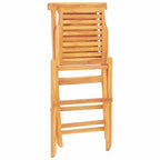 vidaXL Gartenstühle 6 Stk. Klappbar 47x63x90 cm Massivholz Teak