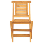 vidaXL Gartenstühle 6 Stk. Klappbar 47x63x90 cm Massivholz Teak
