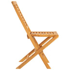 vidaXL Gartenstühle 8 Stk. Klappbar 47x63x90 cm Massivholz Teak