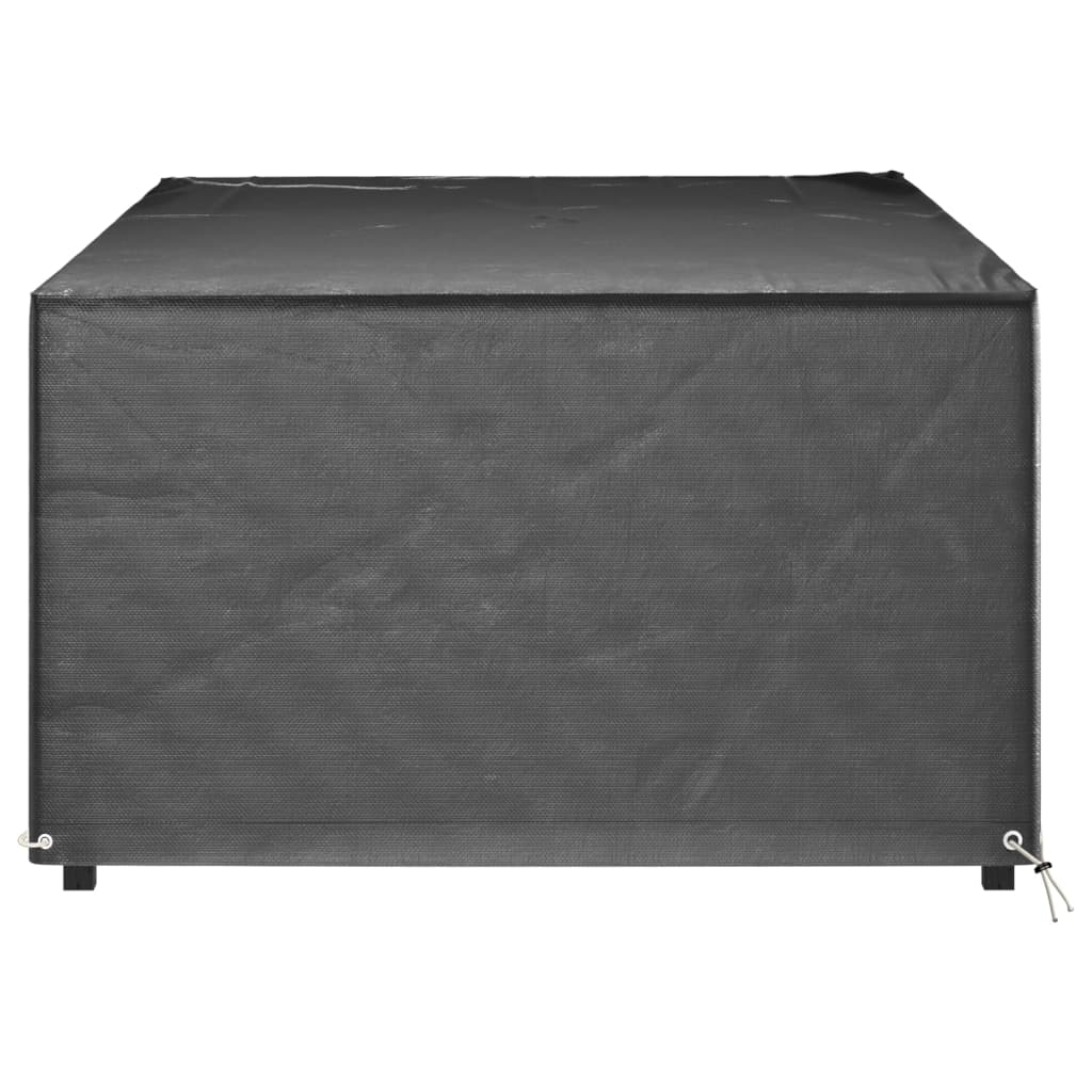 vidaXL Gartenmöbel-Abdeckungen 2 Stk. 12 Ösen 213x132x75 cm Rechteckig