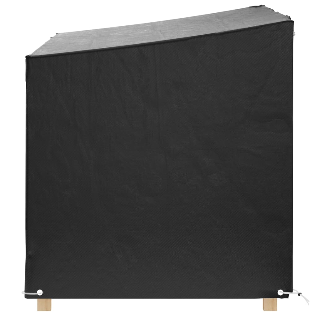 vidaXL Abdeckungen für Schaukelbank 2 Stk. 12 Ösen 215x150x130/150 cm