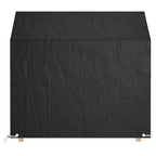 vidaXL Abdeckungen für Gartenbank 2 Stk. 8 Ösen 130x70x70/88 cm