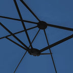 vidaXL Doppel-Sonnenschirm Azurblau 449x265 cm
