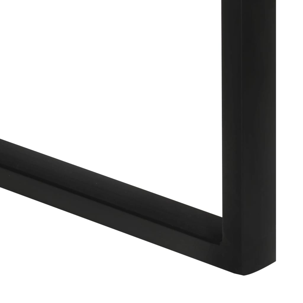 vidaXL Esstisch 175x90x76 cm Raues Massivholz Mango