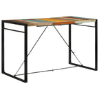 vidaXL Bartisch 175x90x110 cm Massives Altholz