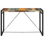 vidaXL Bartisch 175x90x110 cm Massives Altholz