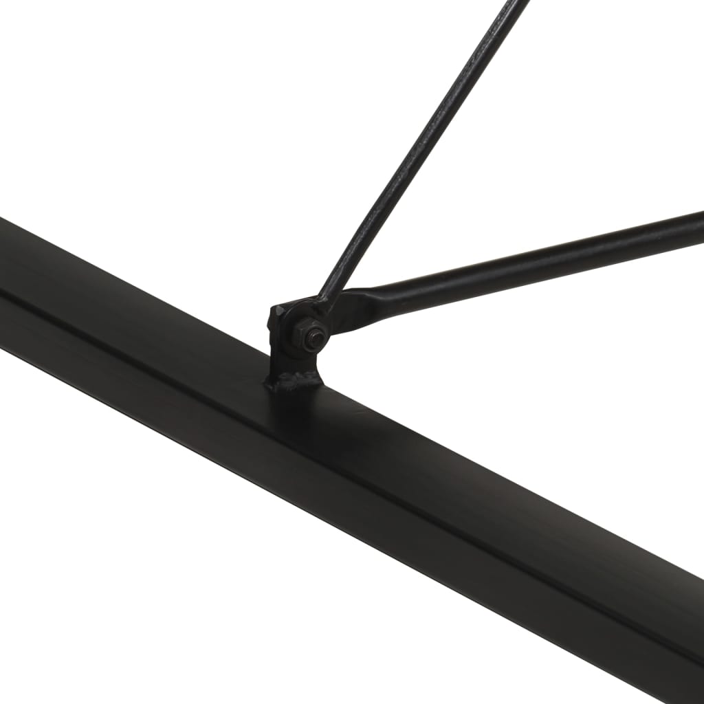 vidaXL Bartisch 175x90x110 cm Massives Altholz