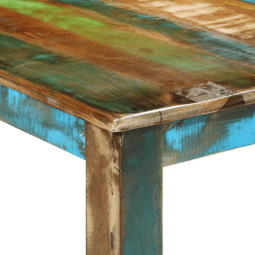 vidaXL Esstisch 180x90x76 cm Massivholz Altholz