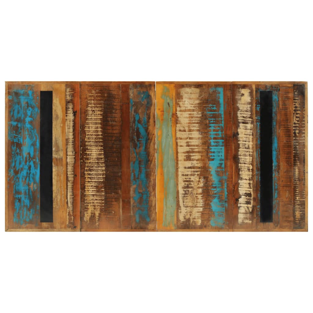 vidaXL Esstisch 180x90x73 cm Massives Altholz